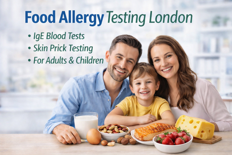Food Allergy Testing London | Private IgE Allergy Tests